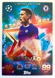 LE25 Estêvão Chelsea Starboy Limited Edition Match Attax 2025/26 > Topps